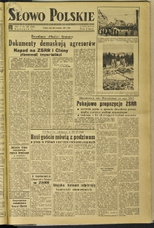 Słowo Polskie, 1950, nr 261 (1399)