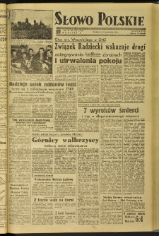 Słowo Polskie, 1950, nr 284 (1422)