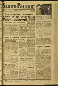 Słowo Polskie, 1950, nr 299 (1437)