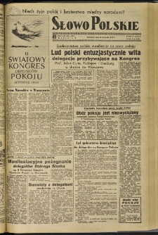 Słowo Polskie, 1950, nr 316 (1454)