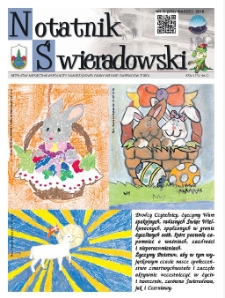 Notatnik Świeradowski : bezpłatny miesięcznik wsp&oacute;lnoty samorządowej Gminy Miejskiej Świerad&oacute;w-Zdr&oacute;j, 2018 nr 3 (232) (marzec)