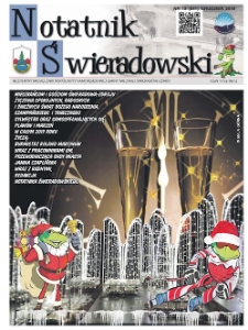 Notatnik Świeradowski : bezpłatny miesięcznik wsp&oacute;lnoty samorządowej Gminy Miejskiej Świerad&oacute;w-Zdr&oacute;j, 2018 nr 12 (241) (grudzień)
