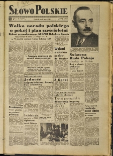 Słowo Polskie, 1951, nr 53 (1549)