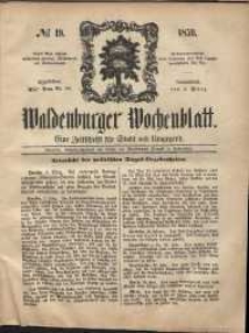 Waldenburger Wochenblatt, Jg. 5, 1859, nr 19