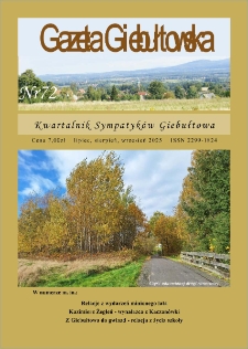 Gazeta Giebułtowska : Kwartalnik Sympatyk&oacute;w Giebułtowa, 2025, nr 72 (lipiec, sierpień, wrzesień)