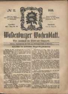 Waldenburger Wochenblatt, Jg. 5, 1859, nr 27