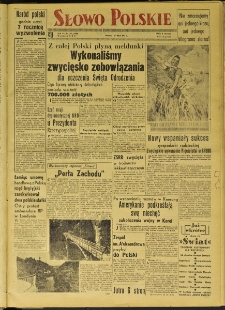Słowo Polskie, 1951, nr 193 (1689) [194 (1690)]