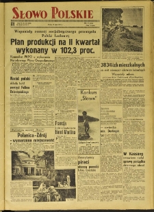 Słowo Polskie, 1951, nr 194 (1690) [195 (1691)]