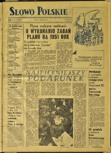 Słowo Polskie, 1951, nr 331 (1825)