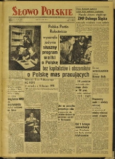 Słowo Polskie, 1951, nr 334 (1828)
