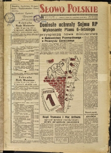 Słowo Polskie, 1951, nr 1 (1497)