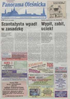 Panorama Oleśnicka: tygodnik Ziemi Oleśnickiej, 1999, nr 3 (395)