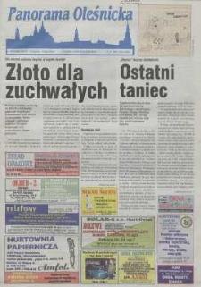 Panorama Oleśnicka: tygodnik Ziemi Oleśnickiej, 1999, nr 4 (396)
