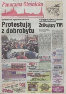 Panorama Oleśnicka: tygodnik Ziemi Oleśnickiej, 1999, nr 5 (397)