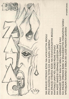 Ryszard Zając : rzeźba od 1968 roku - zaproszenie [Dokument życia społecznego]