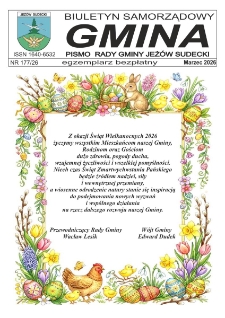 Gmina : biuletyn samorządowy : pismo Rady Gminy Jeż&oacute;w Sudecki, 2026, nr 177