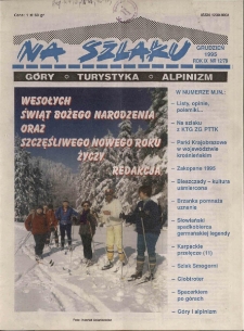 Na Szlaku : g&oacute;ry, turystyka, alpinizm, 1995, nr 12/78