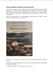 Historia miejscowości Sobiesz&oacute;w u podn&oacute;ża Chojnika [Dokument elektroniczny]