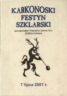 Karkonoski Festyn Szklarski - zaproszenie [Dokument życia społecznego]