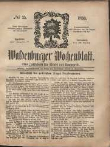 Waldenburger Wochenblatt, Jg. 5, 1859, nr 35
