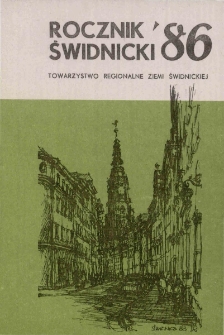 Rocznik Świdnicki, T. 14 (1986)