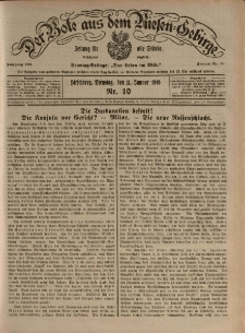 Der Bote aus dem Riesen-Gebirge : Zeitung f&uuml;r alle St&auml;nde, R. 104, 1916, nr 10