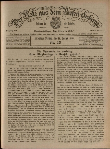 Der Bote aus dem Riesen-Gebirge : Zeitung f&uuml;r alle St&auml;nde, R. 104, 1916, nr 13