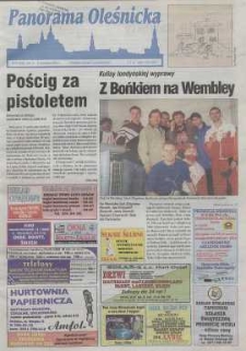 Panorama Oleśnicka: tygodnik Ziemi Oleśnickiej, 1999, nr 14 (406)
