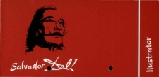 Salvador Dali - ilustrator - zaproszenie [Dokument życia społecznego]