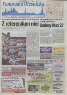 Panorama Oleśnicka: tygodnik Ziemi Oleśnickiej, 1999, nr 16 (408)