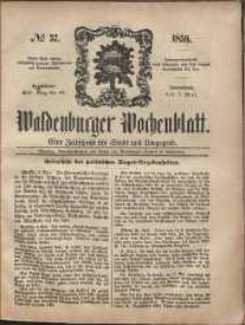 Waldenburger Wochenblatt, Jg. 5, 1859, nr 37