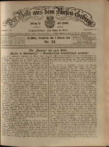 Der Bote aus dem Riesen-Gebirge : Zeitung f&uuml;r alle St&auml;nde, R. 104, 1916, nr 35