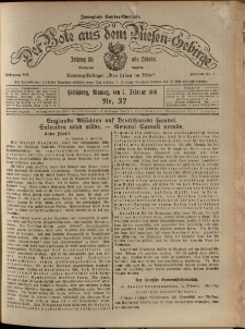 Der Bote aus dem Riesen-Gebirge : Zeitung f&uuml;r alle St&auml;nde, R. 104, 1916, nr 37