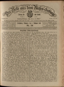 Der Bote aus dem Riesen-Gebirge : Zeitung f&uuml;r alle St&auml;nde, R. 104, 1916, nr 38