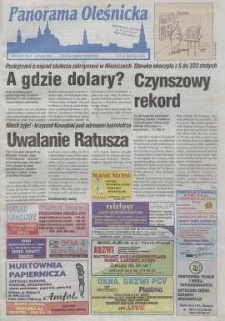 Panorama Oleśnicka: tygodnik Ziemi Oleśnickiej, 1999, nr 18 (410)