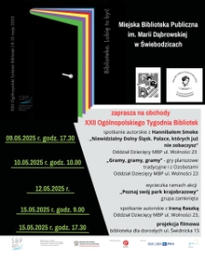 Tydzień Bibliotek - plakat [Dokument życia społecznego]