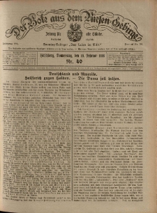 Der Bote aus dem Riesen-Gebirge : Zeitung f&uuml;r alle St&auml;nde, R. 104, 1916, nr 40