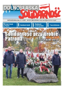 Dolnośląska Solidarność, 2025, nr 10 (482)