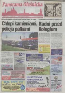 Panorama Oleśnicka: tygodnik Ziemi Oleśnickiej, 1999, nr 22 (414)