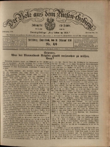 Der Bote aus dem Riesen-Gebirge : Zeitung f&uuml;r alle St&auml;nde, R. 104, 1916, nr 49