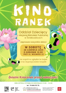 Kinoranek - plakat [Dokument życia społecznego]