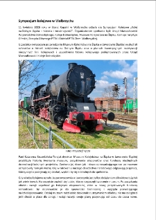 Sympozjum kolejowe w Wałbrzychu [Dokument elektroniczny]