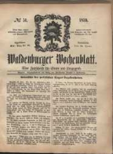 Waldenburger Wochenblatt, Jg. 5, 1859, nr 51