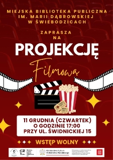 Projekcja Filmowa - plakat [Dokument życia społecznego]