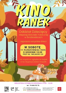 Kinoranek - plakat [Dokument życia społecznego]