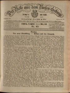 Der Bote aus dem Riesen-Gebirge : Zeitung f&uuml;r alle St&auml;nde, R. 104, 1916, nr 63
