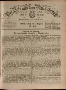 Der Bote aus dem Riesen-Gebirge : Zeitung f&uuml;r alle St&auml;nde, R. 104, 1916, nr 64