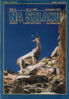 Na Szlaku : g&oacute;ry, turystyka, alpinizm, 1996, nr 11 (89)
