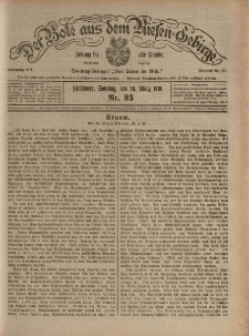 Der Bote aus dem Riesen-Gebirge : Zeitung f&uuml;r alle St&auml;nde, R. 104, 1916, nr 85
