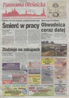 Panorama Oleśnicka: tygodnik Ziemi Oleśnickiej, 1999, nr 28 (420)